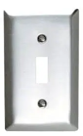 Pass & Seymour SS1 1G TGL Switch Plate - 302 S/S Replacement MPN