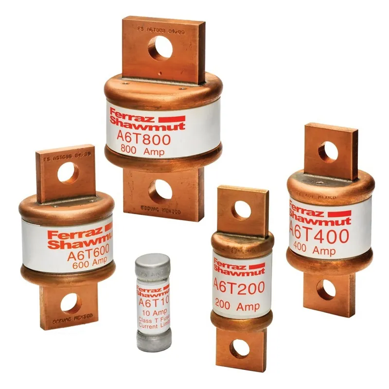 Mersen A6T15 Fuse A6T - Class T - Fast-Acting 600VAC 300VDC 15A Ferrule