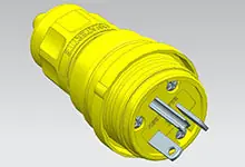 Molex 14W33 WHD 20A 125V WT Plug