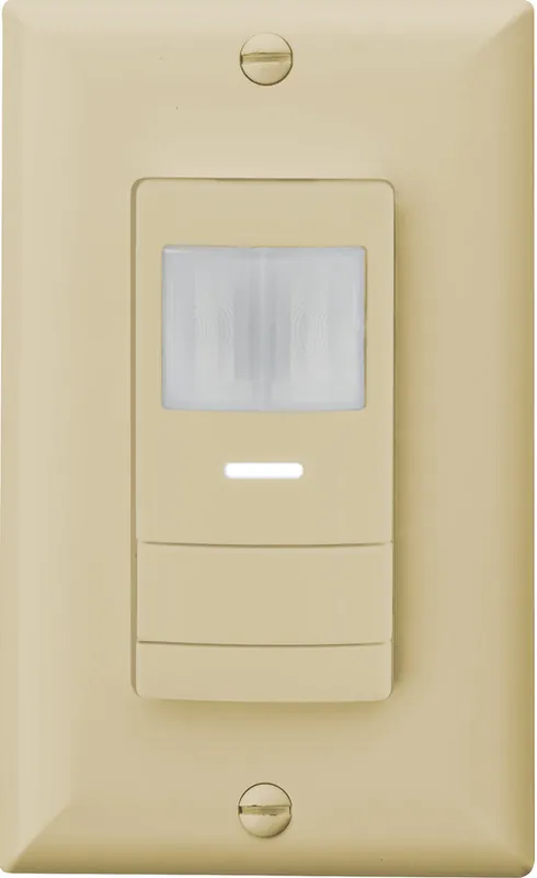 Acuity Brands WSX-IV Wall Switch Sensor - Passive Infrared - Universal Neutral/Ground Wiring - Ivory