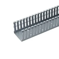 SK0498325-US20260702-105043-0 Panduit F6X4LG6 Narrow Slot Wiring Duct 6.0 x 4.0 PVC - Image 1