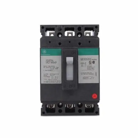 GE TEB132040 Type TEB Low Tier Molded Case Circuit Breaker 240 VAC 40 A 10 kA Interrupt 3 Poles
