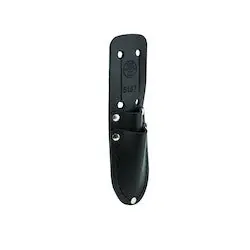 SK0498470-US20260702-105043-0 Klein 5187 Scissors and Cable Splicer's Knife Holder Leather Up to 2-1/4 Inches - Image 1