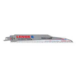 SK0498504-US20260702-105043-0 LENOX 1832143 CARBIDE TIPPED RECIP SAW BLADE 956RCT 9 X 1 X 050 X 6TPI 1PK - Image 1