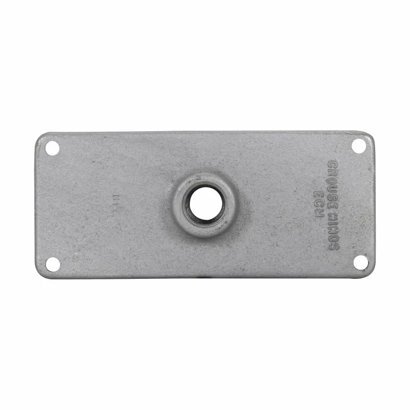 Crouse-Hinds RSP6 Junction Box Conduit Hub Plate 2 In 8-1/2 x 4 In Replacement RSP6