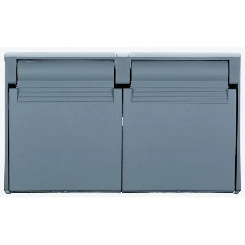 Legrand-Pass & Seymour 3780SC Weatherproof Cover Duplex Horizontal Self Closing Flip Lid