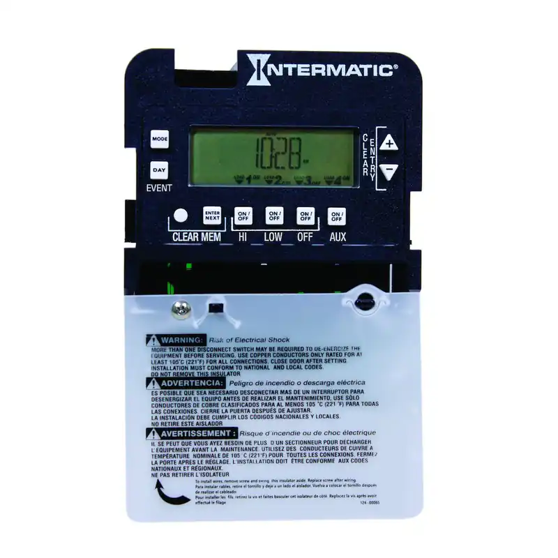 SK0498620-US20260702-105043-0 Intermatic P1403ME Electronic Pump Motor Controller 120/480VAC (3 Circuit) Replacement P1403ME - Image 1
