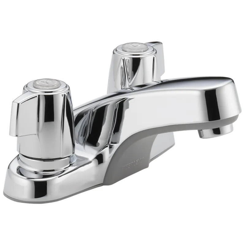 SK0498703-US20260702-105043-0 Peerless Faucet P241LF Core: Two Handle Bathroom Faucet in Chrome - Image 1