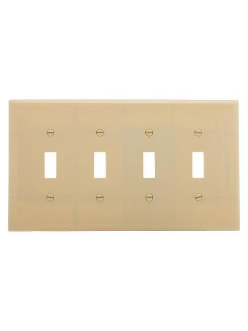 Crouse-Hinds 2054V-BOX EWD 2054V-BOX Wallplate 2000 4 Gangs
