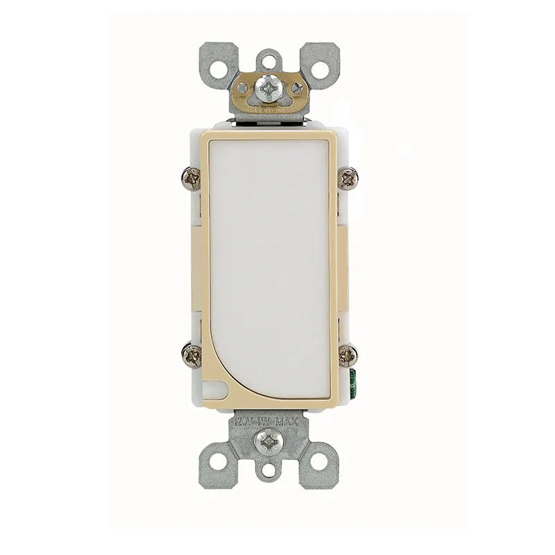 Leviton 6527-I 120V AC Decora LED Full Guide Light, Ivory