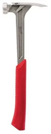 Milwaukee 48229022 Milled Face Framing Hammer 22 oz
