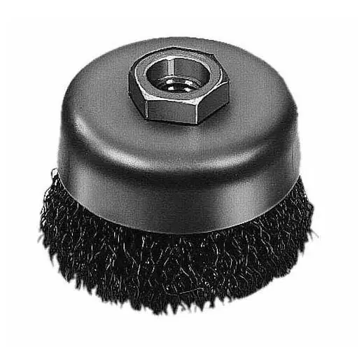 Milwaukee 48-52-1300 4 Inch Carbon Steel Crimped Wire Cup Brush