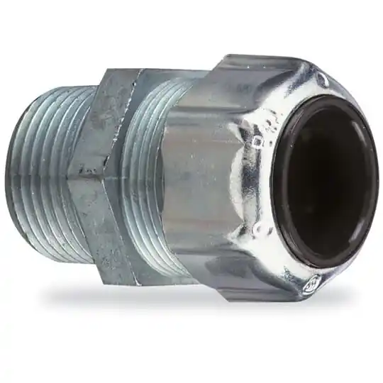 SK0499257-US20260702-105043-0 ABB 2575 Thomas & Betts 2575 2 Straight General Purpose Cable Gland / Strain Relief Cord Connector - Cord Range: 1.625-1.875 - Image 1