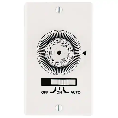 Intermatic KM2STU-1G Electromechanical In-Wall Timer 120 VAC 20 Amp SPDT