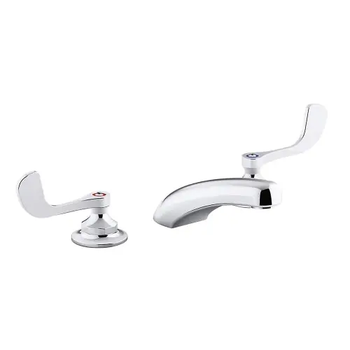 SK0499448-US20260702-105043-0 Kohler K-800T20-5ANA-CP Triton Bowe 0.5 gpm 1/2 inch Compression Widespread Bathroom Sink Faucet - Image 1