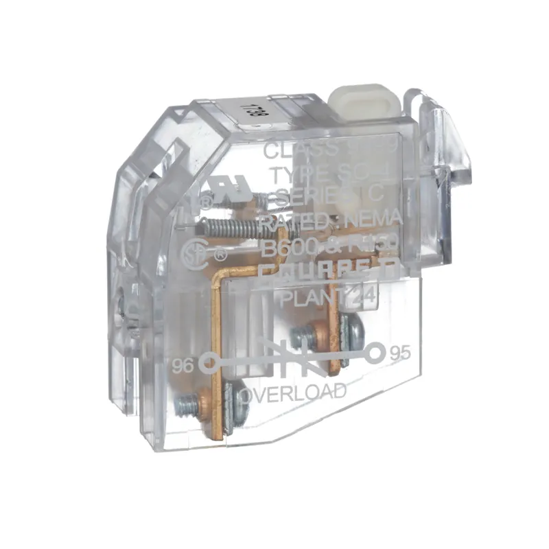 SK0499677-US20260702-105043-0 Square D 9999SO4 Overload Relay Auxiliary Contact - Image 1