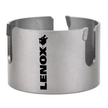 Lenox LXAH44 Multi-Purpose Hole Saw, 4 inch Dia, 2-7/16 inch Cutting Depth, Carbide Cutting Edge