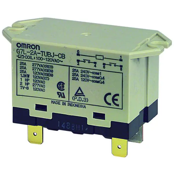 SK0501250-US20260702-105043-0 120V SPST-NO GP Omron Relay - Image 1