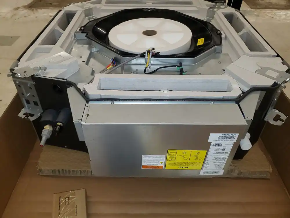 TRANE 4UXC2036A10N0AA36,000 BTU'S 4-WAY CEILING CASSETTE MINI-SPLIT HEAT PUMP