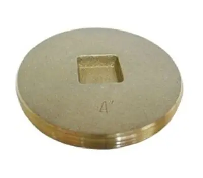 SK0501989-US20260702-105043-0 GENE RICH 1693R 3.5 in. Cast Brass Countersunk Plug - Image 1