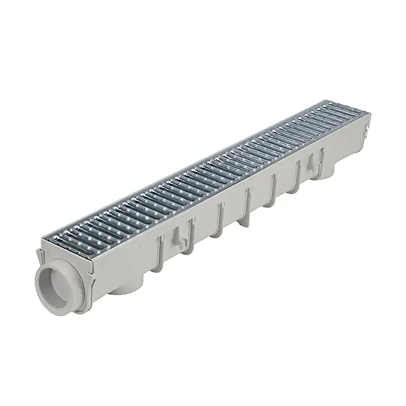 SK0502047-US20260702-105043-0 NDS 864GMTL Pro Series 39-3/8 x 5-1/2 in. Channel with Metal Grate - Image 1