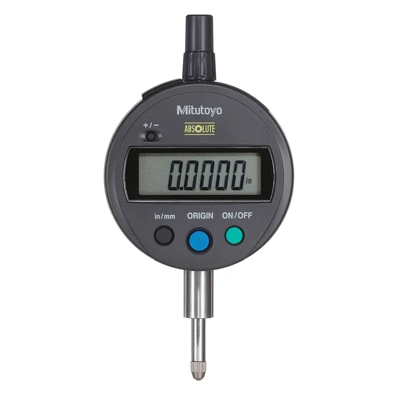 SK0502137-US20260702-105043-0 Mitutoyo 543-783B-10 ID-S 543 Flat Back Inch/Metric Digimatic Indicator, 1/2 in/12.7 mm Measuring, 0.0005 in Accuracy, 0.0005 in, 0.01 mm Resolution - Image 1
