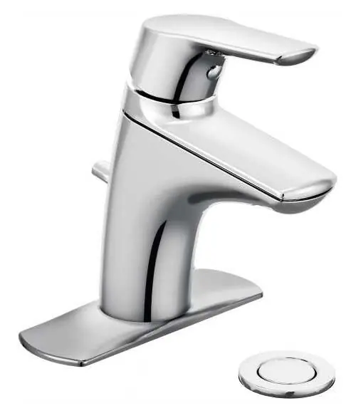 SK0502141-US20260702-105043-0 Moen 6810 Bathroom Faucet Method 1.5 gpm Flow Rate Chrome - Image 1