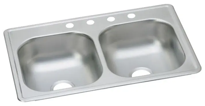 SK0502478-US20260702-105043-0 Dayton D233194 Drop-In Kitchen Sink 33 x 19 x 6-7/16 4 Hole - Image 1
