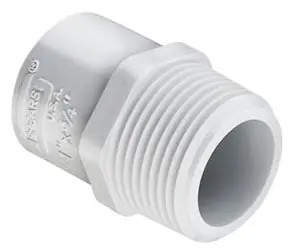 Spears 436-168 Reducing Adapter, 1-1/4X1 In, Mnptxsocket, Sch 40/Std, Pvc, Domestic