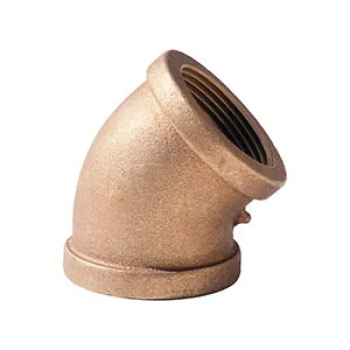 SK0502934-US20260702-105043-0 Merit Brass X102-40 Pipe Elbow 45 Deg 2-1/2 In Import - Image 1