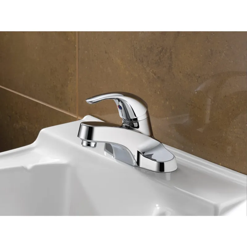 Peerless Faucet P138LF-M Peerless Core: Single Handle Bathroom Faucet in Chrome