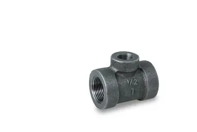 SK0503110-US20260702-105043-0 Everflow BXRT1001 1 X 3/4 Black XH Reducing Tee 300# - Image 1