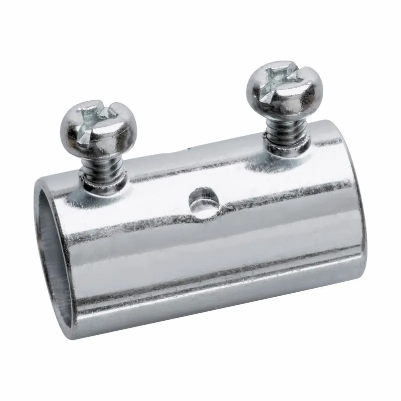 Eaton 462 EMT Set Screw Type Coupling Zinc Plated Steel 1