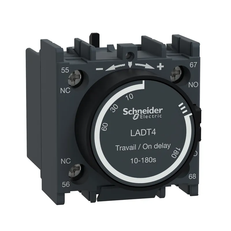 Schneider Electric LADT4 Time Delay Auxiliary Contact Block 10-180S
