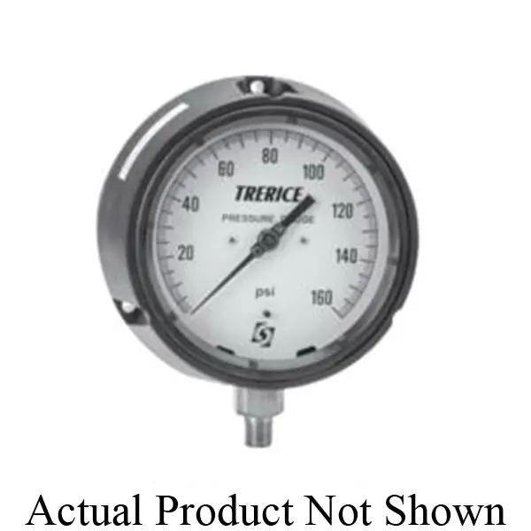 SK0503638-US20260702-105043-0 Trerice 450LFSS4504LA100 450 Pressure Gauge, 0 to 100 psi pressure, 1/2 in MNPT Connection - Image 1