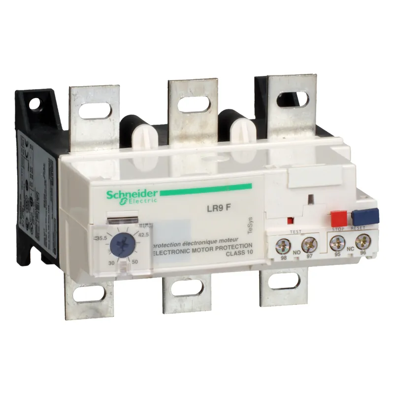 Schneider Electric LR9F5371 Square D 600 Volt 220 Amp 1NO 1NC Screw Clamp Terminal Solid State Thermal Overload Relay