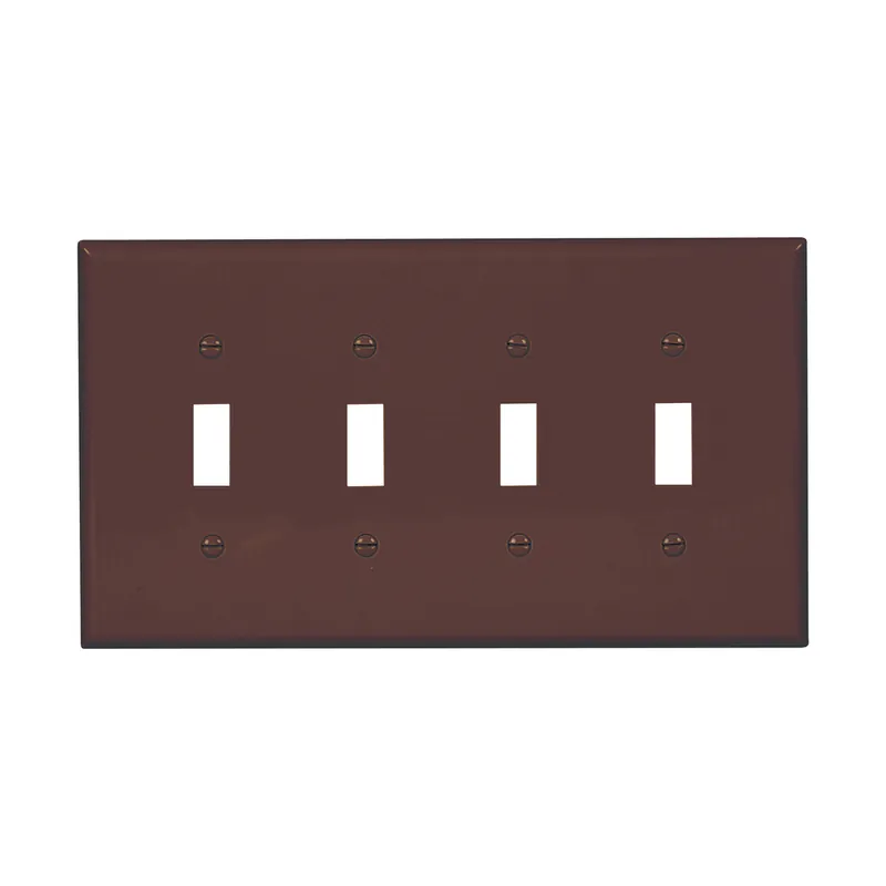 Eaton PJ4B EWD PJ4B Wallplate 4G Toggle Poly M