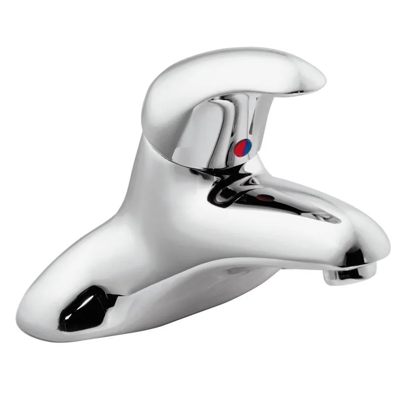 SK0504142-US20260702-105043-0 Moen 8413F12 M-DURA Single Handle Bathroom Faucet 1.2 GPM Chrome - Image 1