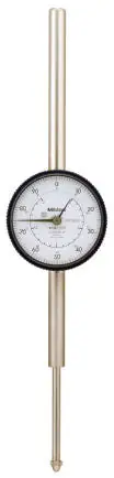 Mitutoyo 2424A-19 MTI 2 Dial Ind AGD2 .001 Grads .100/Rev 0-100 Lug Back