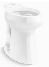 Kohler K-22661-0 12 Rough-In Floor Mount Elongated Toilet Bowl