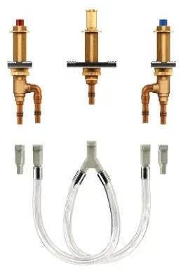 Moen 4794 Two Handle Roman Tub Valve 10 Center 1/2 PEX Connection