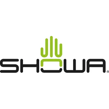 Showa 737-09 Nitrile Disposable Gloves, 22 mil, Size 9/Large