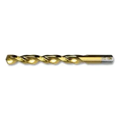 SK0504493-US20260702-105043-0 CLE-LINE C18641 1872TN Heavy-Duty TiN Parabolic Flute Jobber-Length Drill Bit 0.2344 in dia Cutting 3.875 in - Image 1