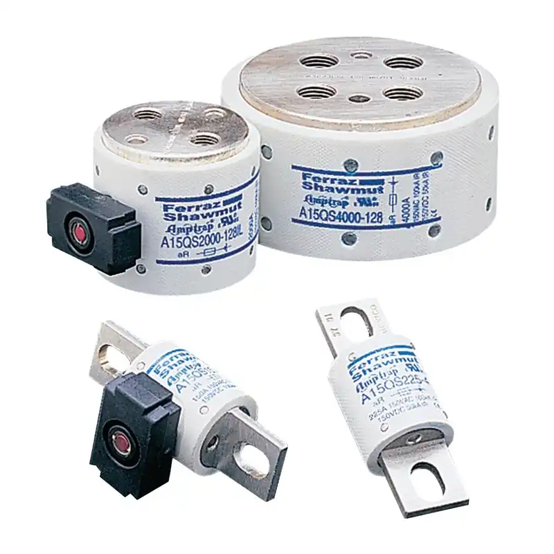 SK0504523-US20260702-105043-0 Mersen A15QS150-4 High Speed Fuse Amp-Trap 150VAC 150VDC 150A Blade - Image 1
