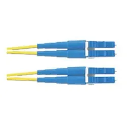 Panduit F92ERLNLNSNM005 Opti-Core Fiber Patchcord OS1/2 2-Fiber 1.6mm Jacket Riser LC-LC Duplex Yellow 5 Meters