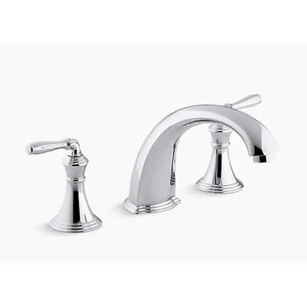 Kohler K-T398-4-CP Devonshire 2-Handle Bath or Deck Mount Faucet Trim, 16 gpm