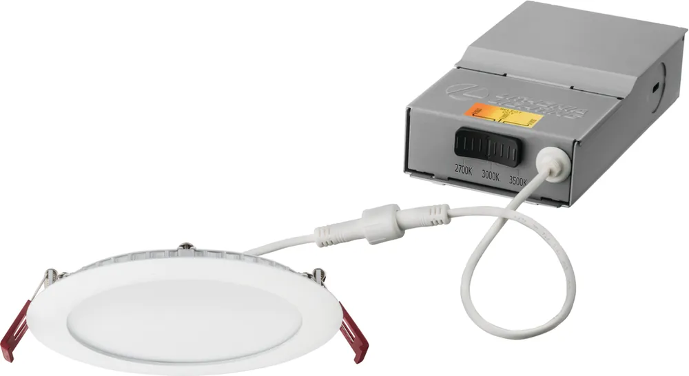 SK0505016-US20260702-105043-0 Lithonia Lighting WF6LED27K30K35K90CRIMWM6 6 Wafer LED Downlight Switchable 2700K/3000K/3500K - Image 1