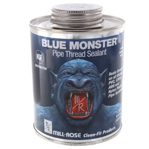 Blue Monster 76015 Heavy-Duty Industrial Grade Thread Sealant (16 oz.)