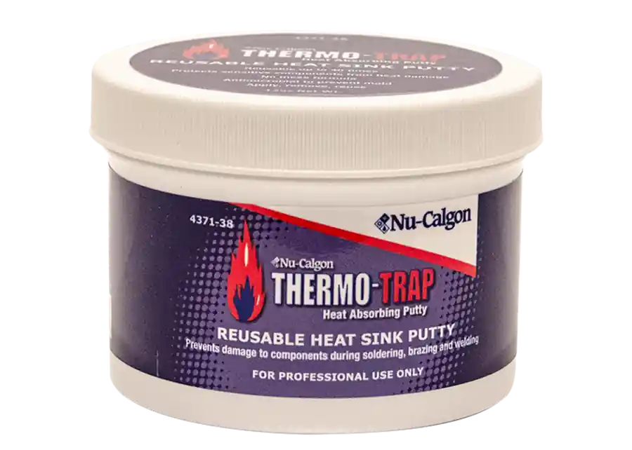 SK0505105-US20260702-105043-0 Nu-Calgon 4371-38 Thermo-Trap Putty 12 oz Tub - Image 1