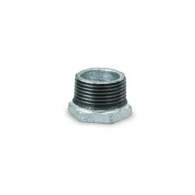 Everflow GMBU0341 Galvanized Hex Bushing 3/4 X 1/4